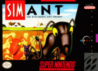 SimAnt Super Nintendo US box art